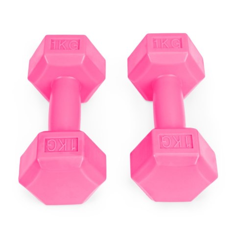 Hantle fitness zestaw hantelki ciężarki 2x 1 kg