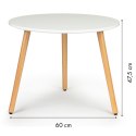 Stół stolik kawowy nowoczesny jadalnia salon 60cm