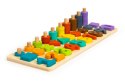 Liczydło dla dzieci sorter układanka 3w1 ECOTOYS