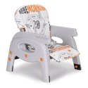 Krzesełko do karmienia 2w1 fotelik stolik dla dzieci ECOTOYS