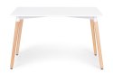 Stół stolik prostokątny 120x80 cm nowoczesny do jadalni salonu kuchni ModernHome