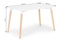 Stół stolik prostokątny 120x80 cm nowoczesny do jadalni salonu kuchni ModernHome