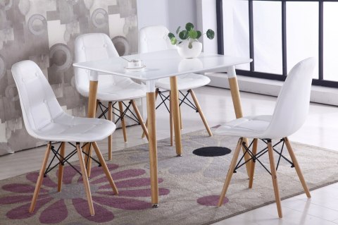 Stół stolik prostokątny 120x80 cm nowoczesny do jadalni salonu kuchni ModernHome