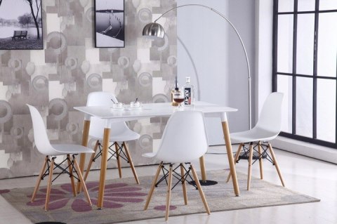 Stół stolik prostokątny 120x80 cm nowoczesny do jadalni salonu kuchni ModernHome